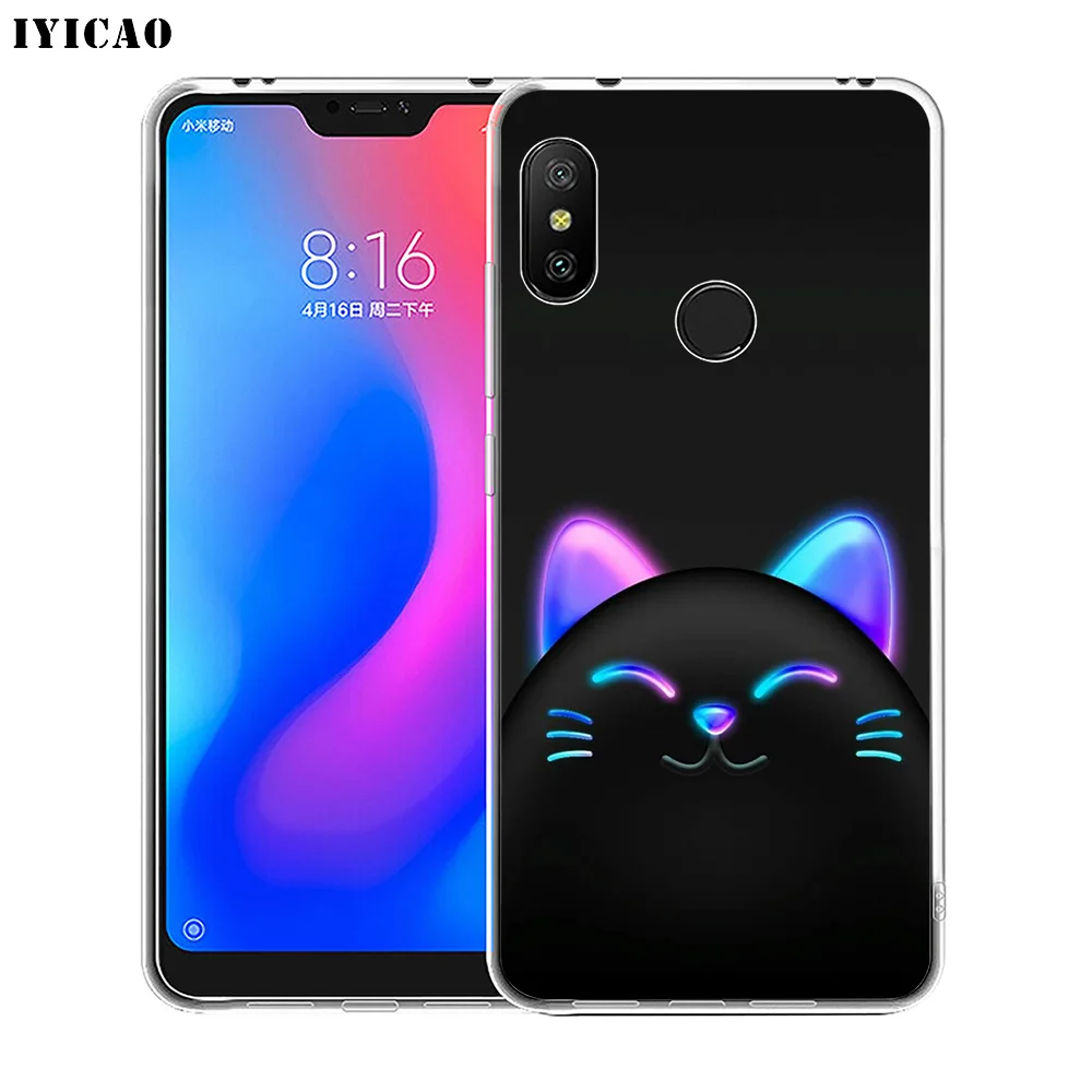 Мягкий силиконовый чехол IYICAO для Xiaomi Redmi 4A 5A 6A Note 7 6 5 Pro Plus 4X Prime | Мобильные телефоны