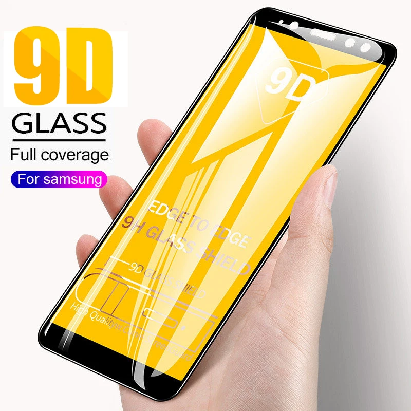 Baixin 9D стекло для Samsung A7 2018 A6 A8 Plus A5 2017 защитное закаленное полное покрытие A3