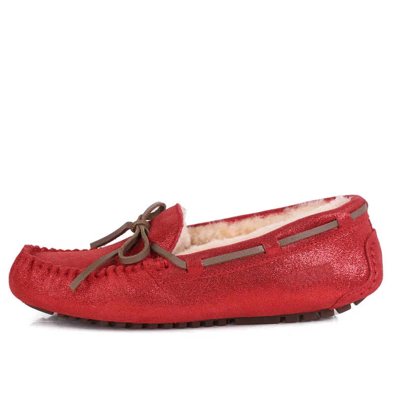 Лидер продаж новая Брендовая женская обувь Мягкая шерстяная меховая подкладка