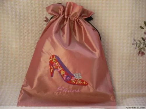 10 шт. КИТАЙСКИЙ EMBROIDERD highheel узор Шелк Чистка Сумки Чехол кошелек