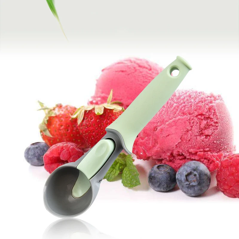 UPORS пищевой силикон ложка для мороженого многоразовая приготовления фруктов