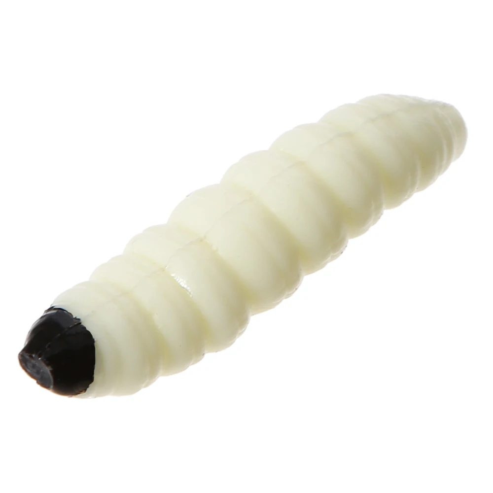 20 шт./лот рыболовная приманка Maggot Grub 3 см мягкие приманки рыболовные пластиковые