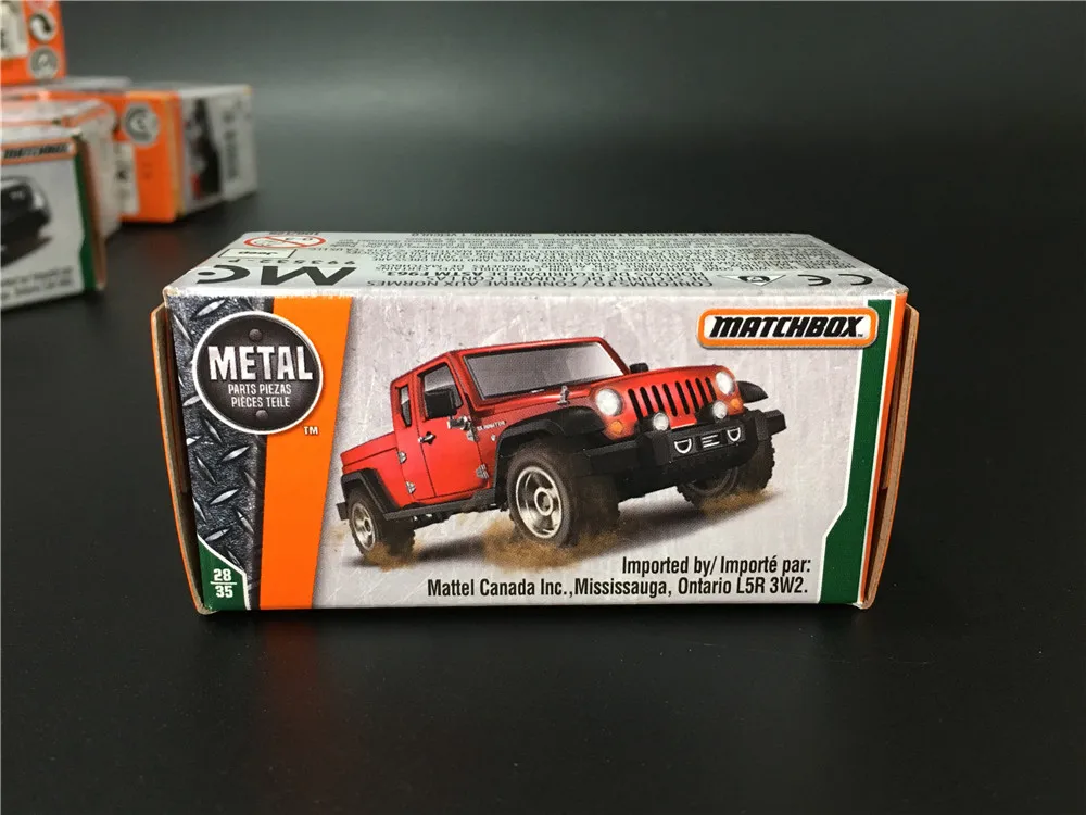 Модель 2018 года автомобиль 1:64 05 JEEP Gladiator из металлического сплава коллекция