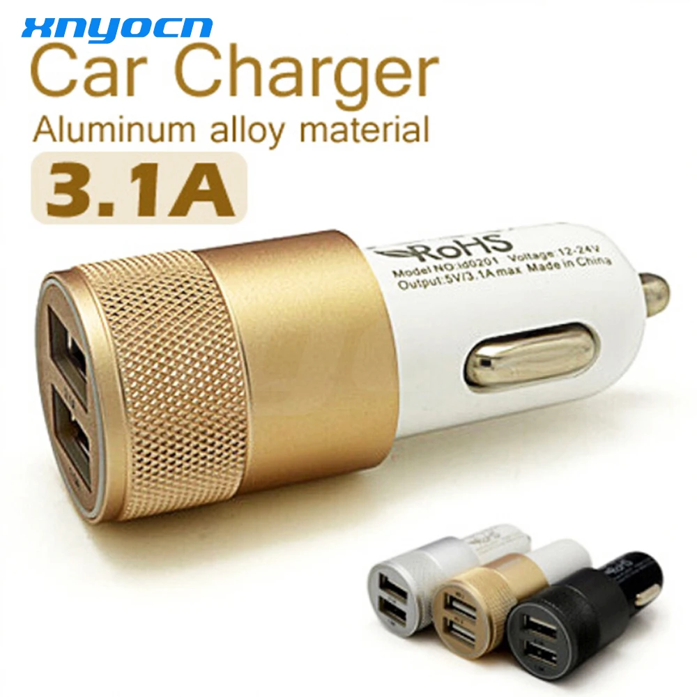 Автомобильное зарядное устройство Xnyocn с 2 USB портами 1 А + А|charger charging|2 port usb2 |