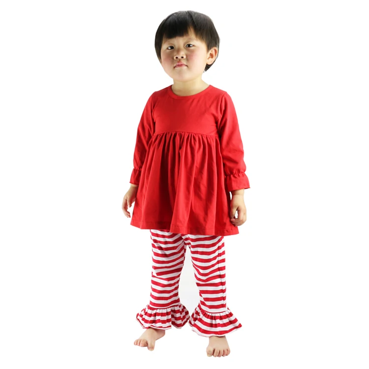 Новинка комплект из 3 предметов в полоску платье с длинным рукавом и оборками топ