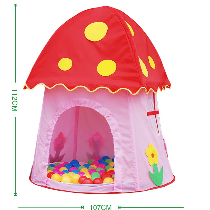 Дети играют палатка гриб складной играть домашние открытый игрушка Обувь для