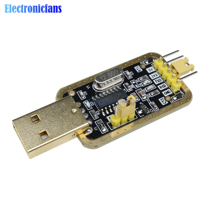 

CH340G RS232 to TTL Module Upgrade USB to Serial Port CH340 Module Instead Of PL2303 In Nine Brush Small Plates 3.3V/5V