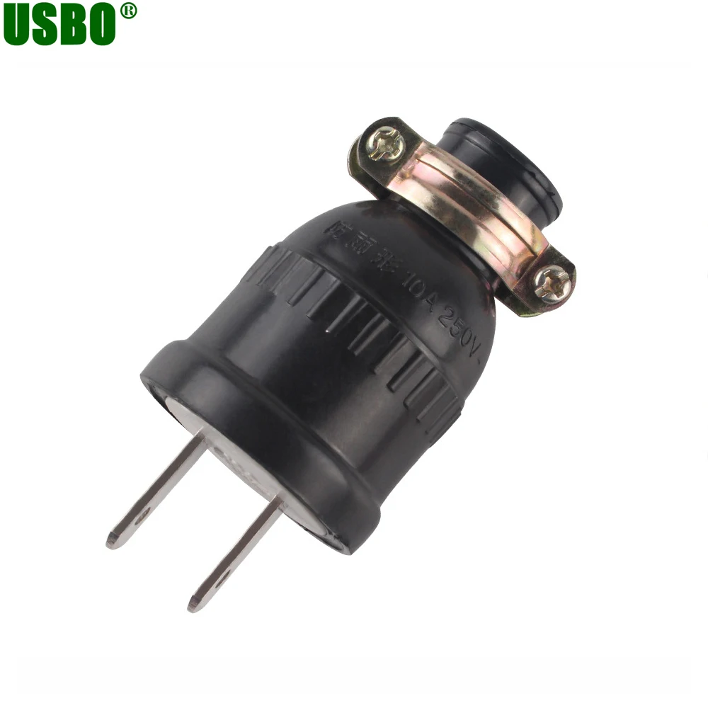 Водонепроницаемый черный Америка 2 p кабель питания проводной Промышленный