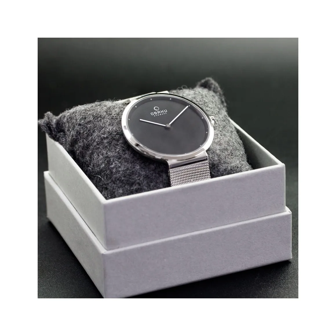Наручные часы Obaku V230GXCBMC мужские кварцевые на браслете|Кварцевые часы| |