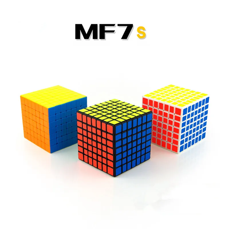 MOYU 69 мм MF7S кубик рубика 7x7x7 кубик головоломка магический куб 3 цвета головоломка Professional speed волшебный куб обучающая игрушка для детей куб с бесплатной подставкой скорость Кубик-рубик