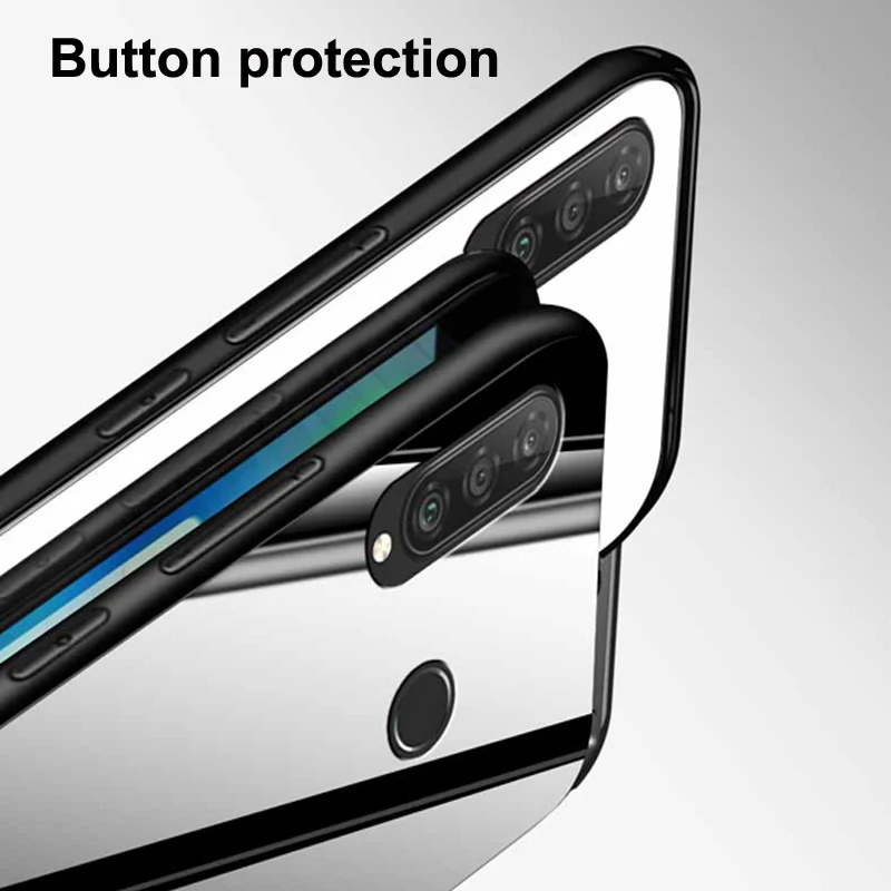 Для Hauwei P30 lite чехол звездная звезда закаленное стекло + TPU Край тонкий жесткий