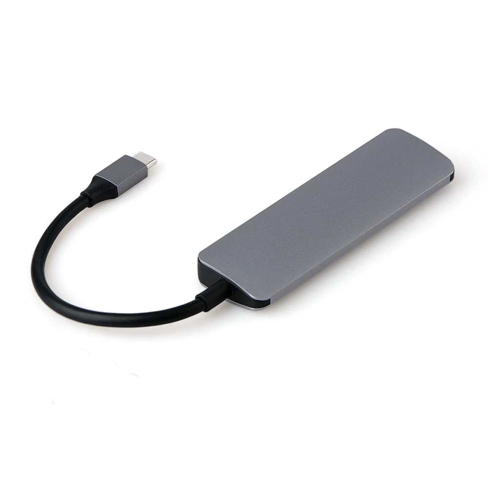 USB-концентратор 5 в 1 USB C-адаптер Micro Thunderbolt для MacBook Samsung Galaxy S9/S8 Huawei P20 Pro Type-C 3 0 |