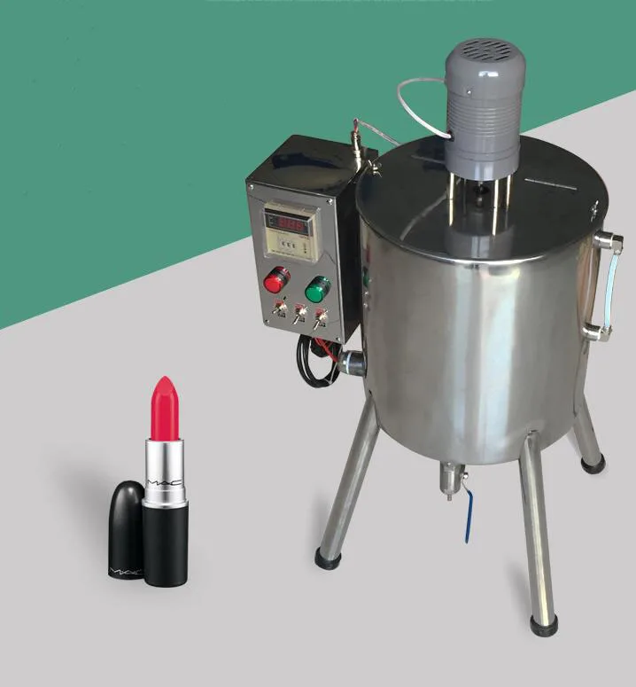 Нагрева и перемешивания автомат розлива 15L Губная Помада мыло для рук губная