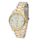 Женские кварцевые наручные часы NG54X, роскошные золотые, белые, черные часы с ремешком из сплава, 2019