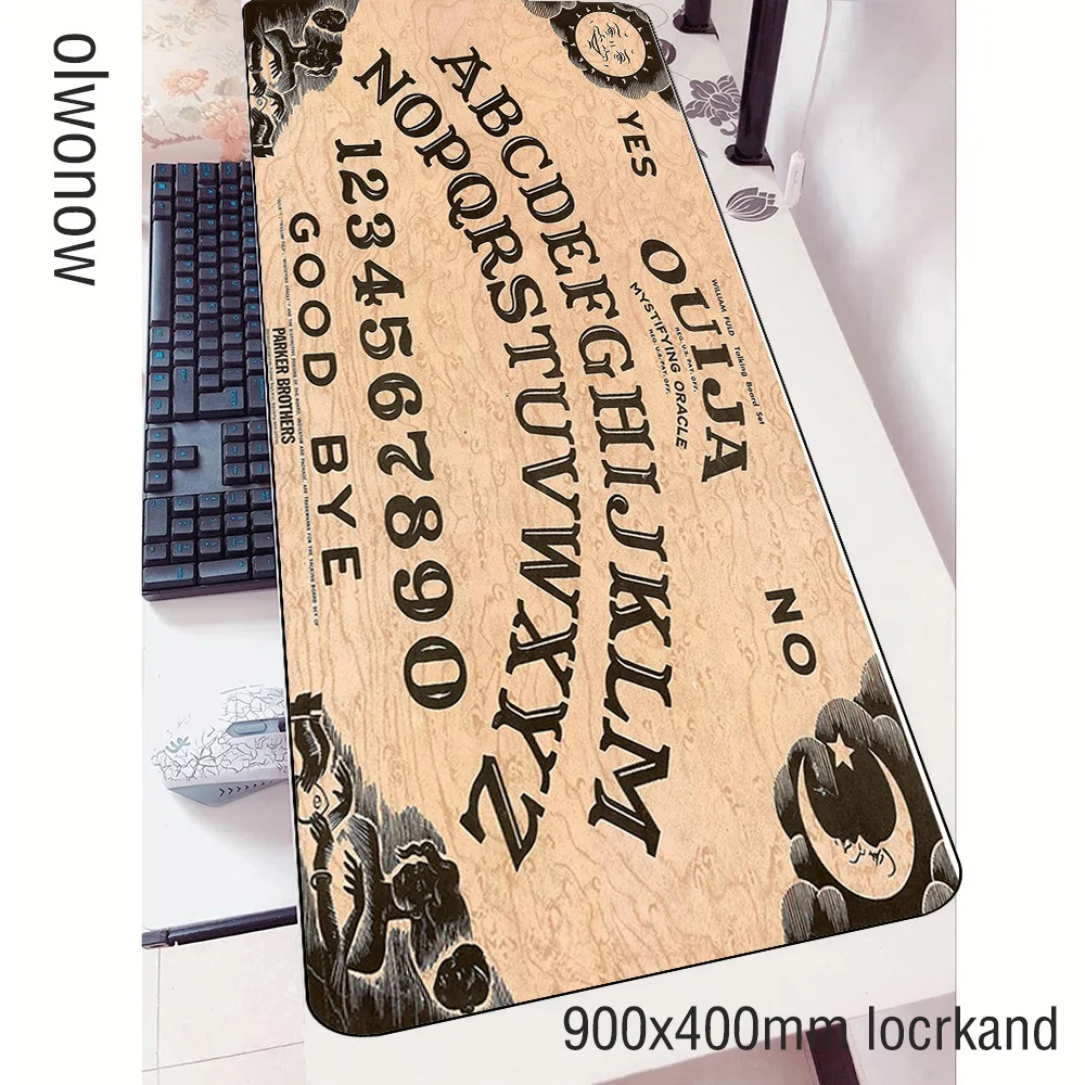Коврик для мыши ouija 900x400x3 мм игровой коврик 3d большой геймер компьютерный стол xl