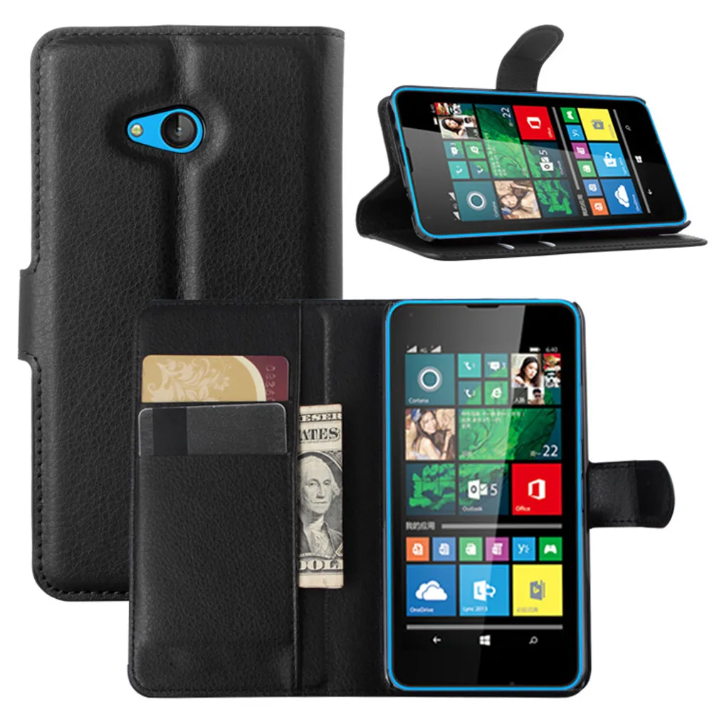 Чехол для Nokia Microsoft Lumia 640 чехлы мобильных телефонов портмоне с подставкой кожаный