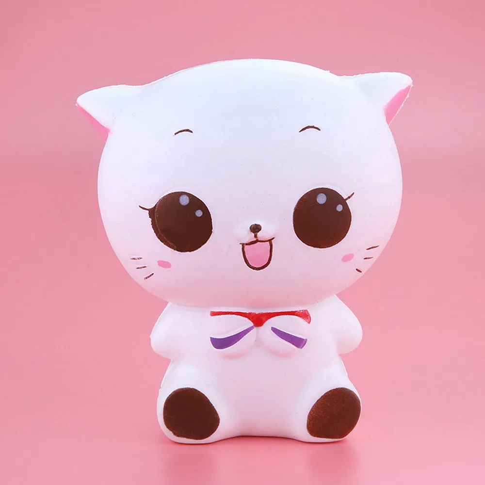 Новинка, кавайные мягкие игрушки, мягкие игрушки для кошек, медленно поднимающиеся мягкие игрушки для детей, антистрессовые игрушки juegos de mesa drop