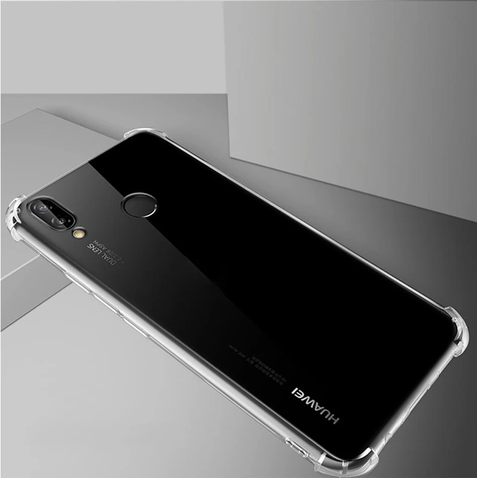 PZOZ huawei mate 20 lite p20 pro Чехол силиконовый роскошный противоударный прозрачный защитный p 20 20x телефон honor 8x hawei max