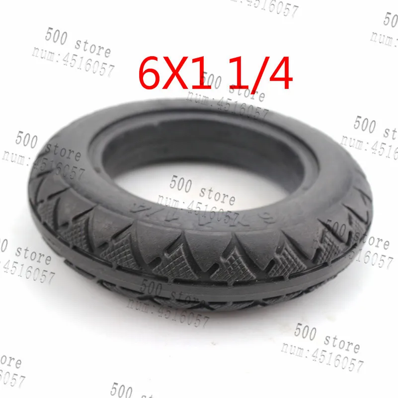 Высокопроизводительная 6X1 1/4 твердая шина без бескамерной шины подходит для