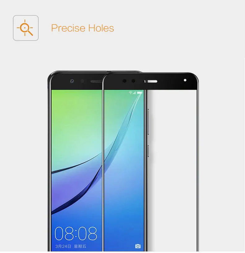 Для Huawei P10 Lite Оригинальное защитное стекло Mocolo полное покрытие 9 H закаленное Стекло пленка для Huawei P10 Lite Экран протектор