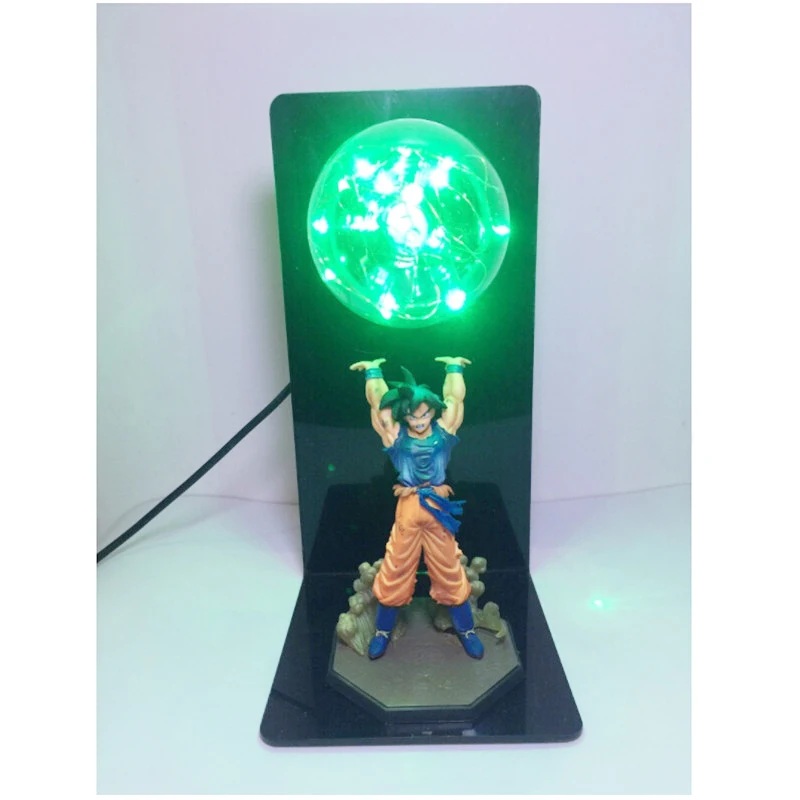 Leedome Dragon Ball Son Goku мощные бомбы светодиодная лампа для аниме настольная в красочном