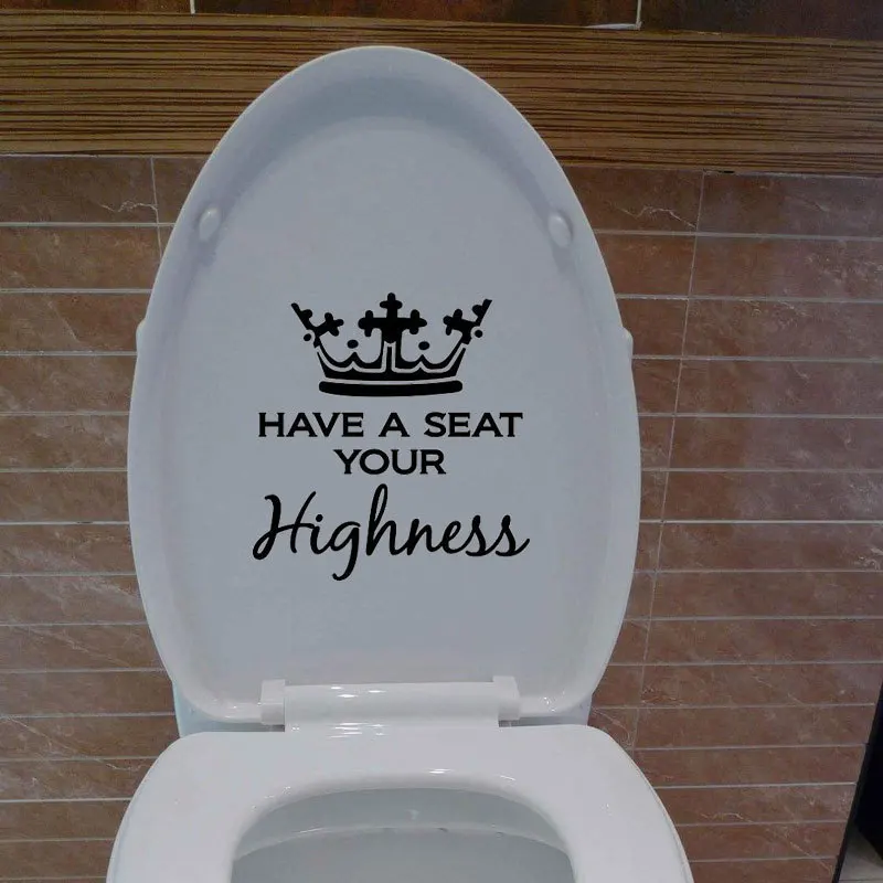 Набор стикеров для туалета водостойкие наклейки на стену|toilet sticker|wall stickerdecorative wall