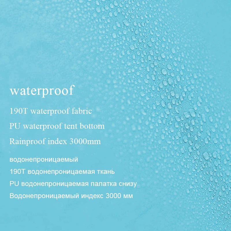 Для семьи открытый WFaterproof для похода кемпинга палатки 2 человека Сверхлегкий