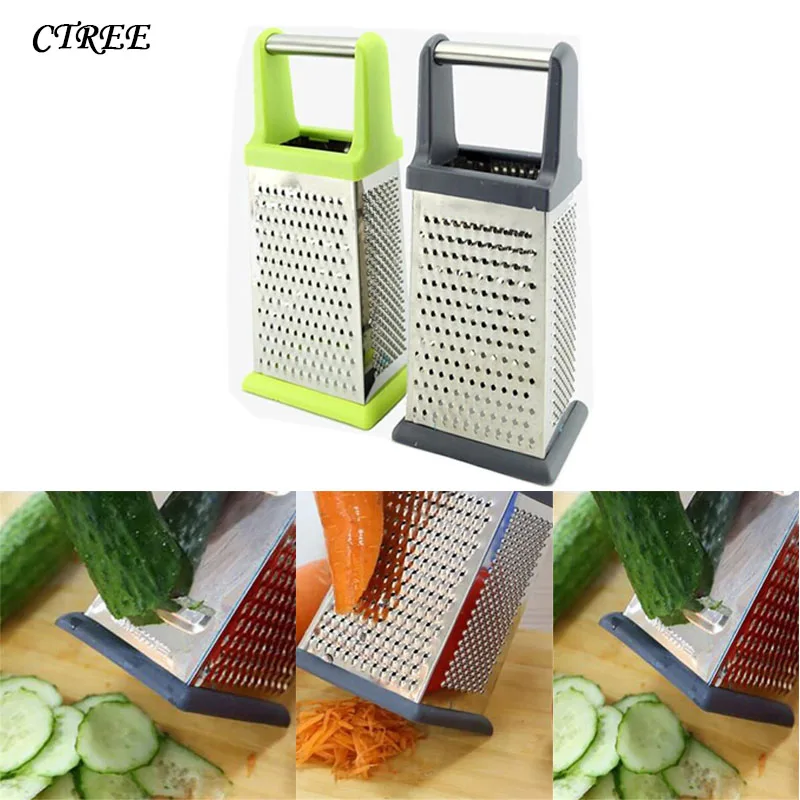 

CTREE New Four Sides Vertical Grater Multifunctional Device Shredded Carrots Slicer Fruit Vegetable Tools Kitchen Gadgets C538