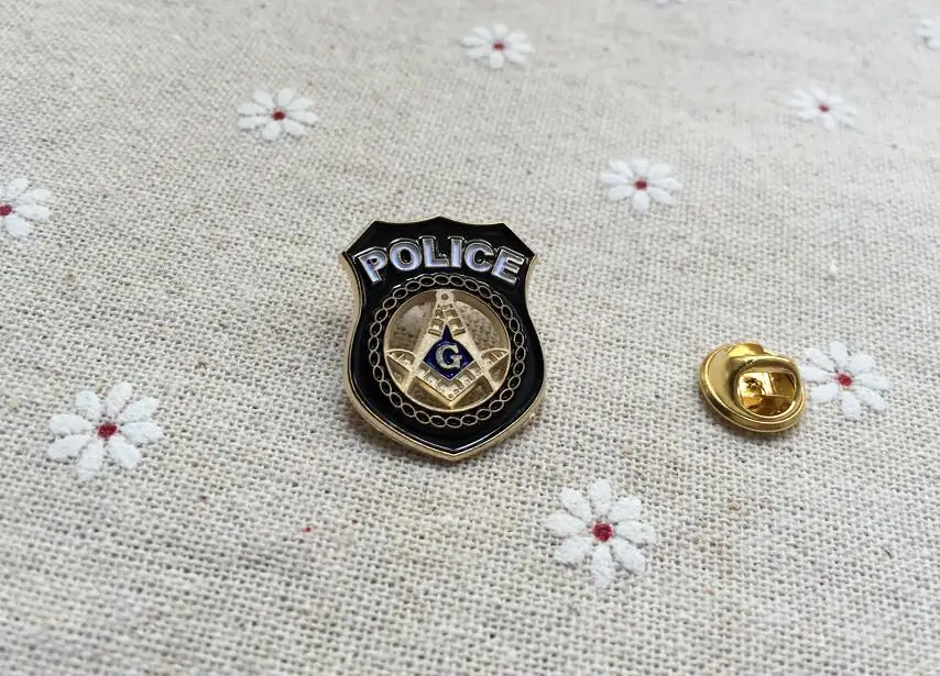 10 шт. оптовая продажа значков заколка для лацкана масонского Заводская продукция