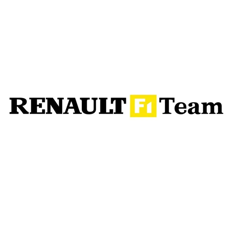 

TOARTI Free Ship Car Sticker New Waterproof "RENAULT F1 Team" Car Styling For Renault MEGANE For Ford For VW For Car Covers