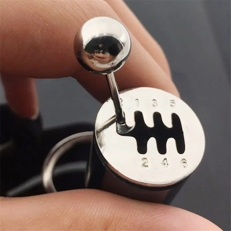 

BISI GORO Housekeeper Zinc Alloy With Metal Mini Gear DIY EDC Key Holder Business Keychain Creative Key Wallets Car Organizer