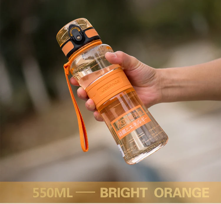 UZSPACE Infuser бутылка для воды флип-топ с герметичной крышкой с одним кликом открытым-нетоксичный BPA бесплатно и экологически чистый Тритан Co-Poly