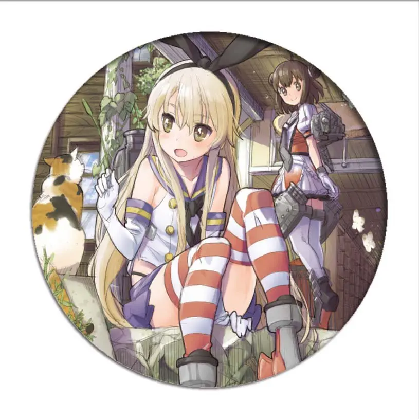 1 шт. Kantai Collection значок косплея Shimakaze брошь Kongou коллекция булавок Значки для