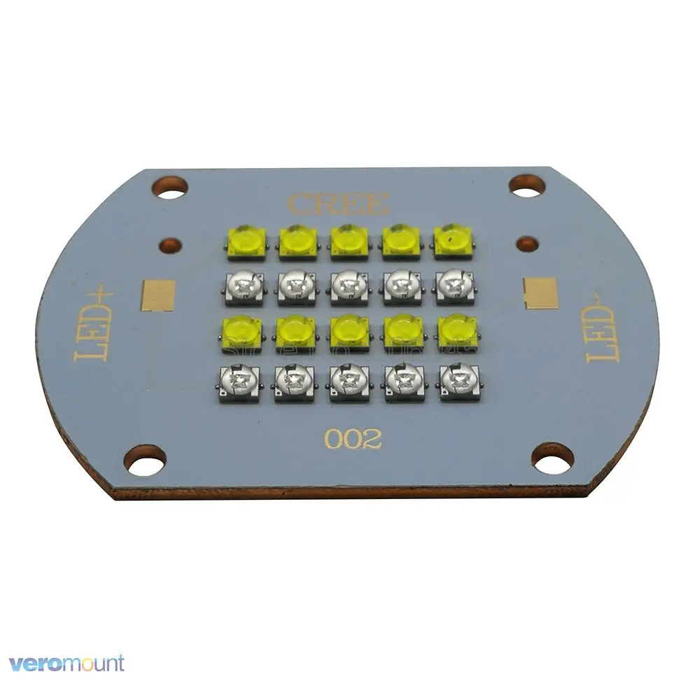 100 Вт Cree XLamp XT E XTE ярко синий 6000 нм + белый K светодиодный излучатель