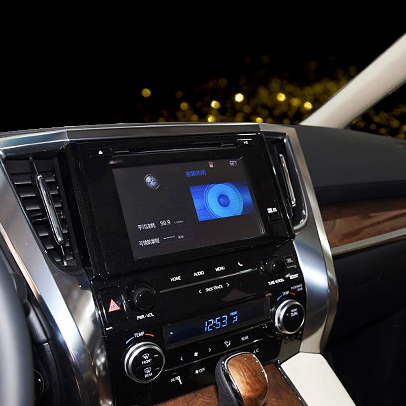 Для Toyota Alphard 2015 2018 автомобильный Стайлинг навигация закаленное стекло Защита