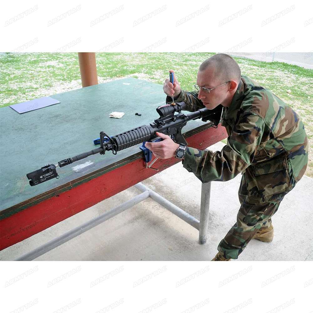 ArmyTac ACOG 4x32 охотничий прицел оптика из настоящего волокна красная подсветка
