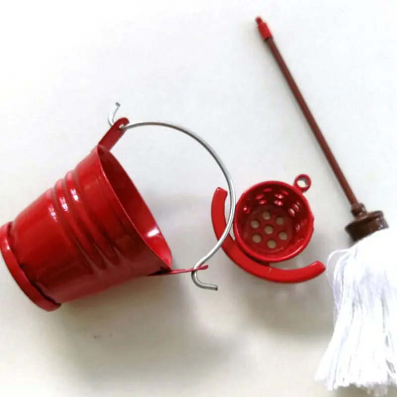 3 шт./компл. классическая мебель для ролевых игр ведро швабры кухни и сада