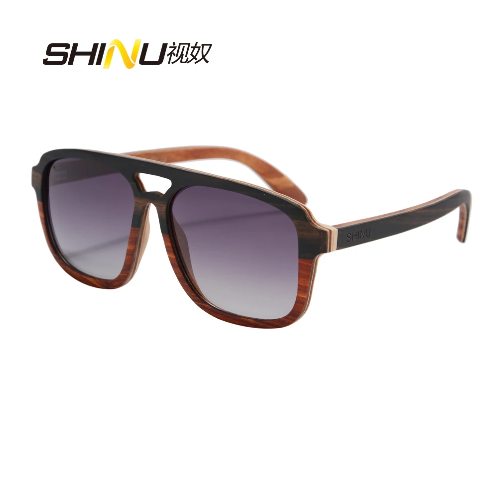 

Multi layers Natural Ebony/Maple Wood Sunglasses Oversized Full Wooden Frame Sun Glasses Cool Men Fashion Goggle Oculos De Sol