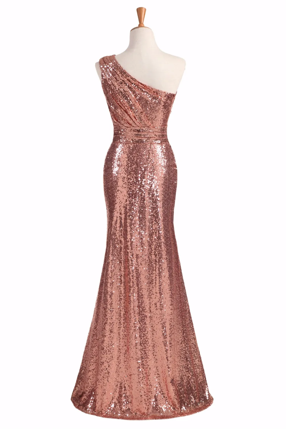 Блестящее платье для подружки невесты розовое золото 2020 винное красное синее на