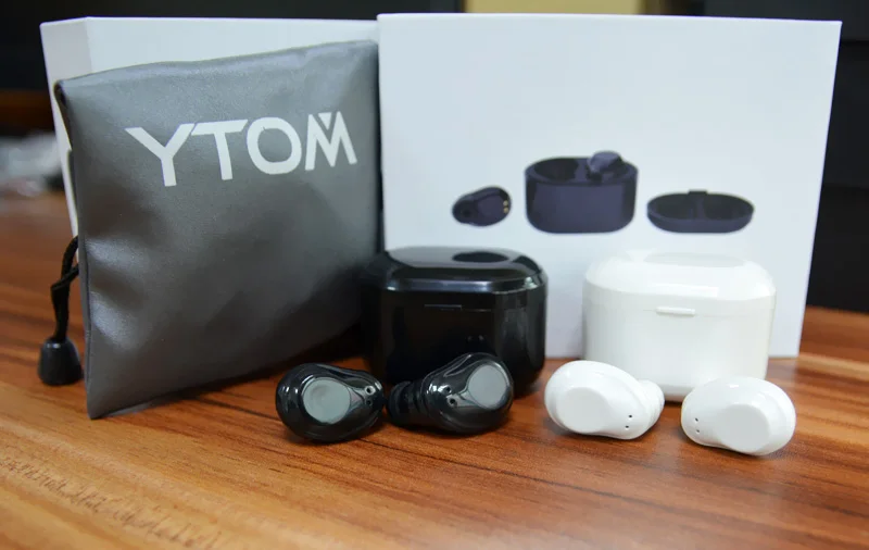 YTOM YT6 TWS True Bluetooth 5,0, гарнитура, беспроводные наушники, наушники с супер басами, чистый микрофон для IOS, xiaomi, смартфона, спорта
