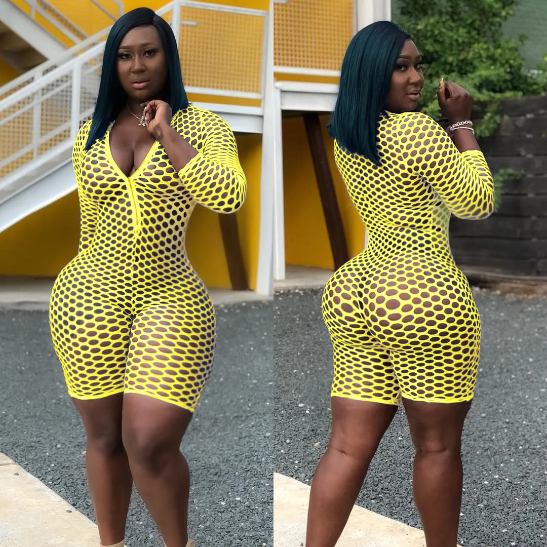 2019 платье в африканском стиле новинка Женский Летний комбинезон из сетчатой
