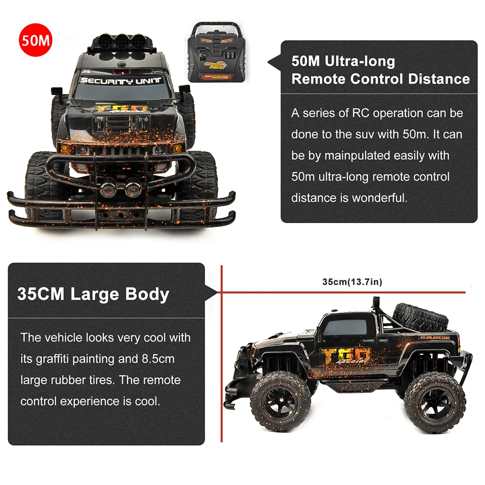 ET YE81405 RC Cars Дистанционного Электрический модель Автомобиля 4CH 27 МГц Модель 1/10