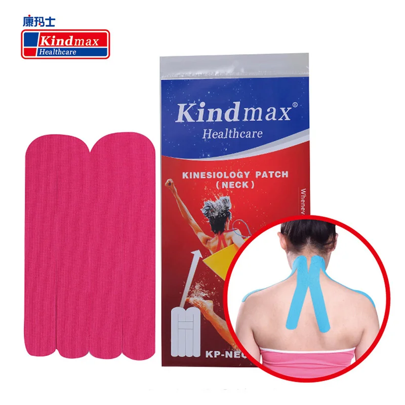 Kindmax медицинская Precut горлышко Спортивная терапевтическая лента