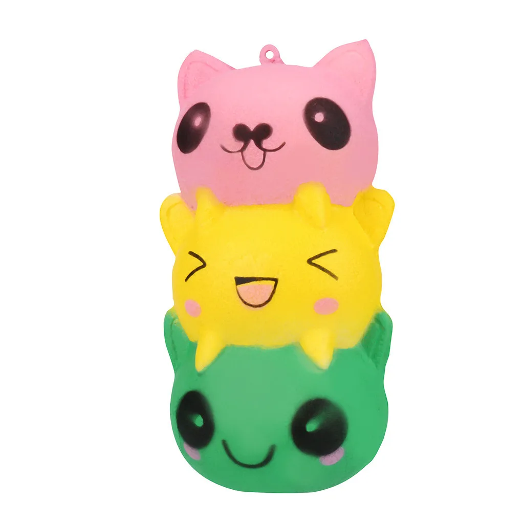 Милые мини игрушки для декомпрессии мягкий Моти Кот мягкое заживление веселье