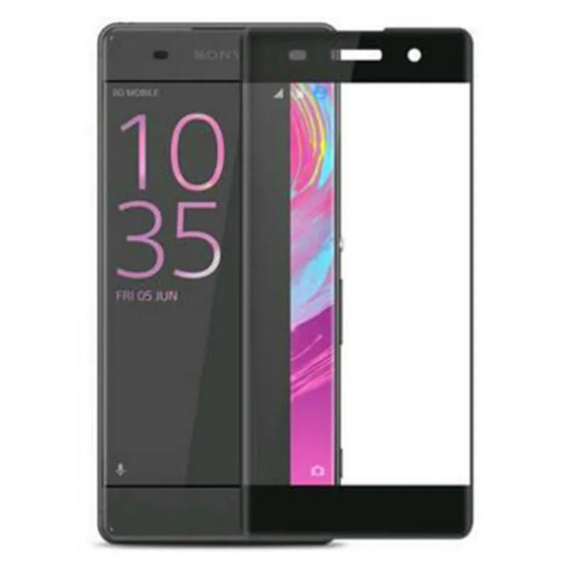 

2.5D Full Cover Colorful Screen Protector Tempered Glass For Sony Xperia XA1 XA XZ XZS Xperia X XP XA1 Ultra plus Glass film