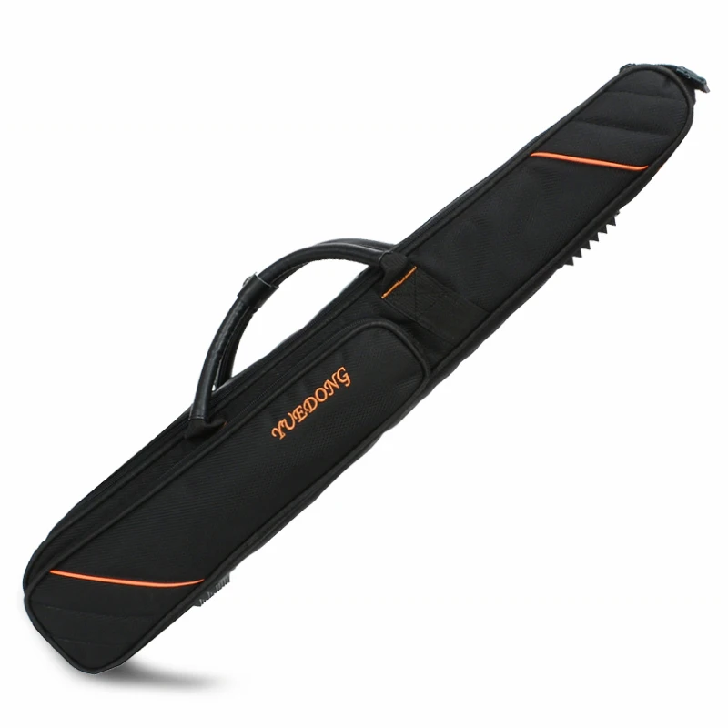 Утолщенная двойная молния черная трубка сумка кларнет упаковка прямая труба для