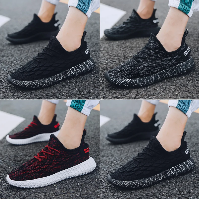 New Mesh Men Casual Shoes Lac-up Lightweight Comfortable Breathable Walking Sneakers Zapatillas Hombre | Обувь