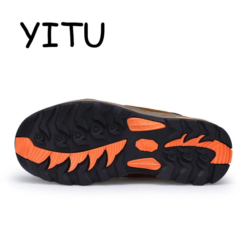 YITU Outventure Мужская походная обувь большие размеры зимние кроссовки
