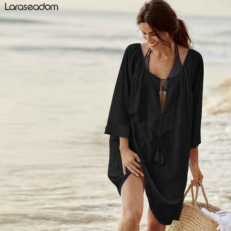 2019 хлопок туники для пляжа женский купальник женские купальники пляжная одежда