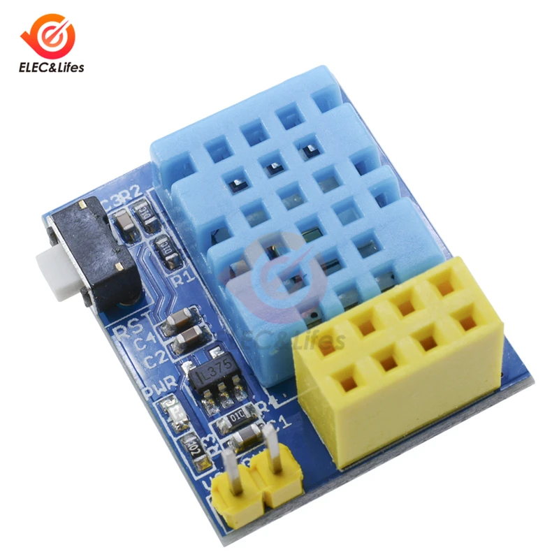Wi-Fi ESP8266 ESP-01 ESP-01S DHT11 датчик температуры и влажности модуль wifi адаптер плата беспроводной модуль для умного дома IOT